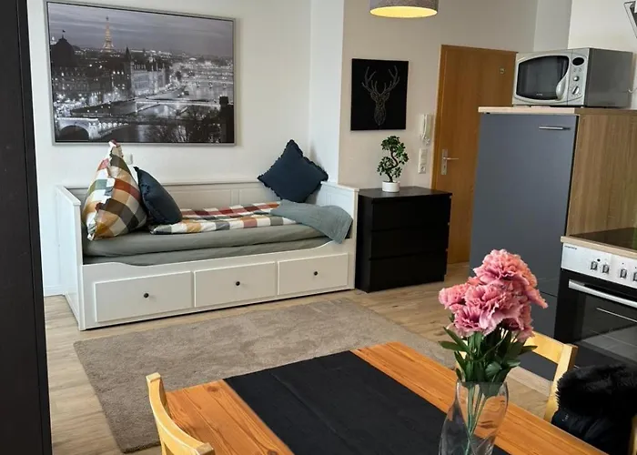 Apartment, 2P, Wifi, Kueche, Modern, Ruhig, Zentral
